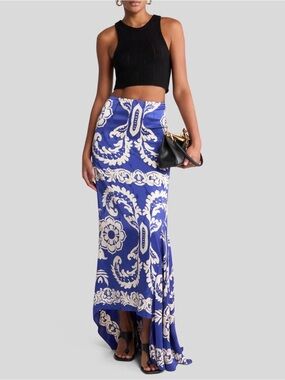 ETRO

ASYMMETRIC FLORAL MAXI SKIRT